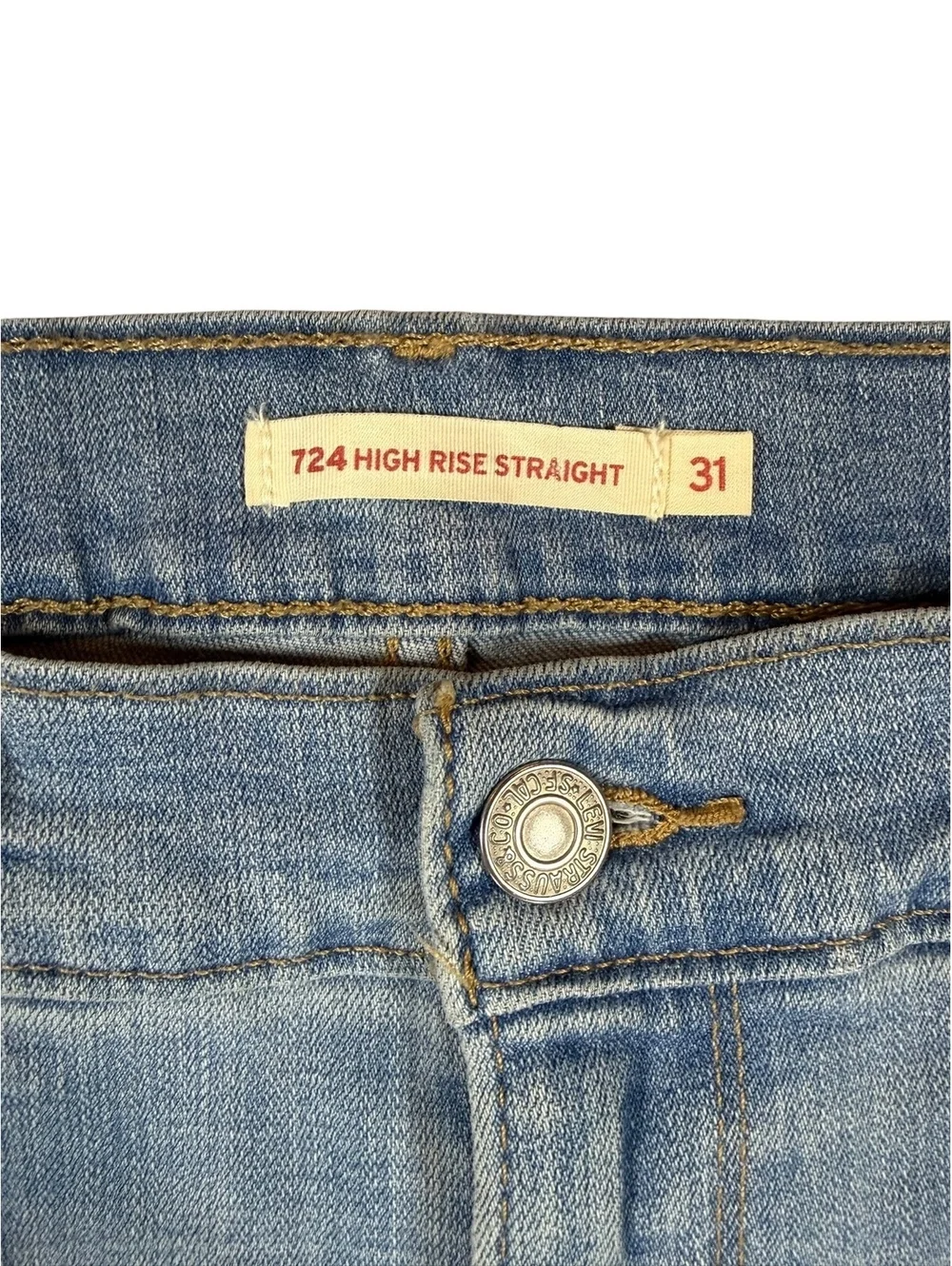 Levi’s 724 High Rise Straight jeans